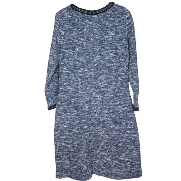 Talbots Women's Knit Tweed‎ Shift A-line Dress X Small Medium Academia - Picture 3 of 8